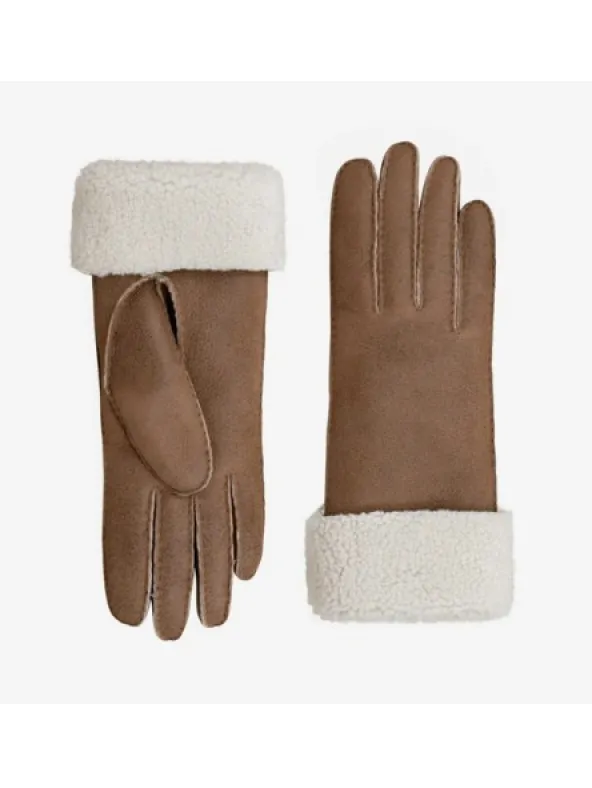 Gants Femme Sherling Mouton Lainé | Glove Story Cheap