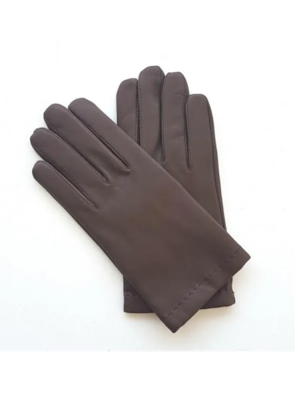 Gants Homme Tactil Doublé Cachemire Henri | Poujade Clearance