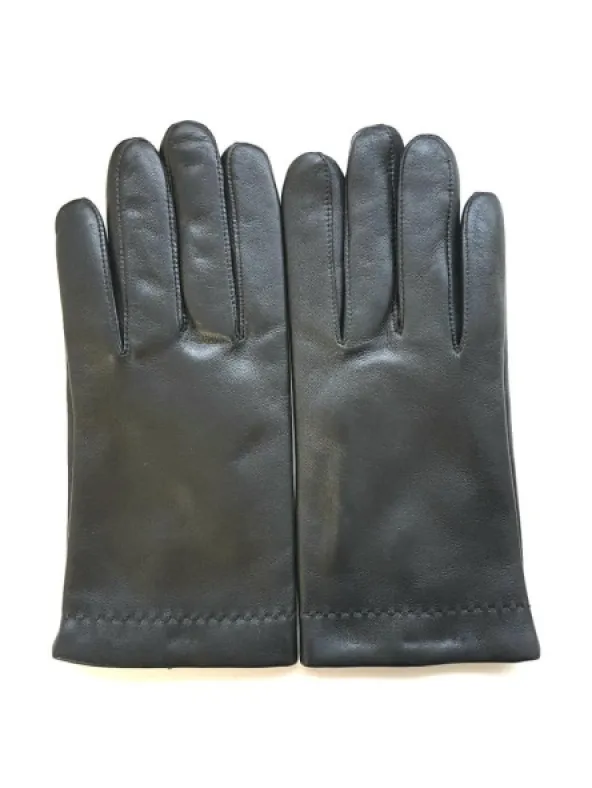 Gants Homme Tactil Doublé Cachemire Henri | Poujade Cheap