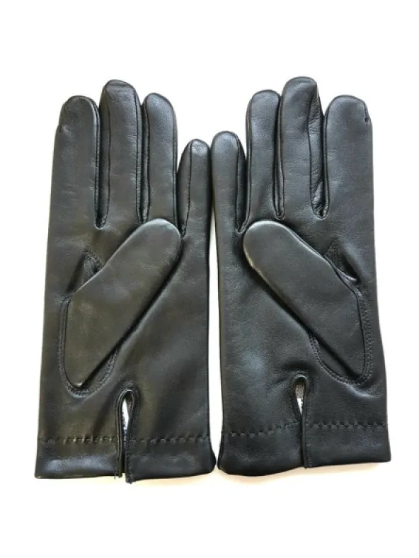 Gants Homme Tactil Doublé Cachemire Henri | Poujade Cheap