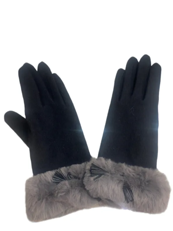 -Gants Laine-Manchette | Glove Story Sale