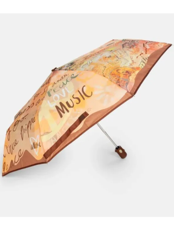 Parapluie Pliant Auto Peace And Love | Anekke Best Sale