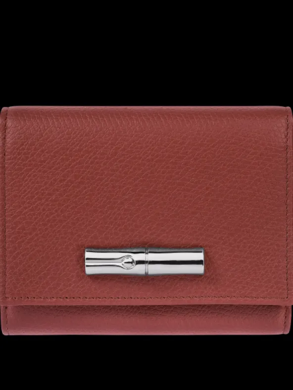 Portefeuille Compact Roseau | Longchamp Hot