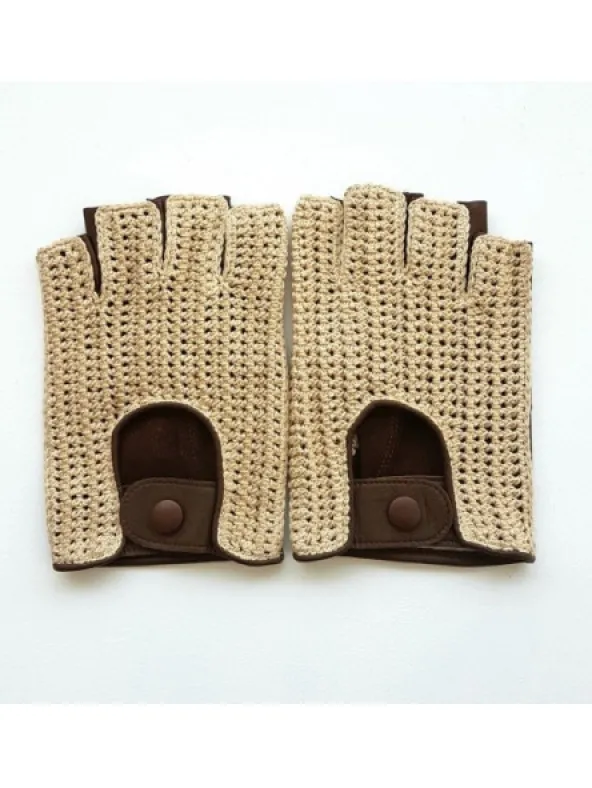 -Mitaine Crochet-Gants Femme | Poujade Sale