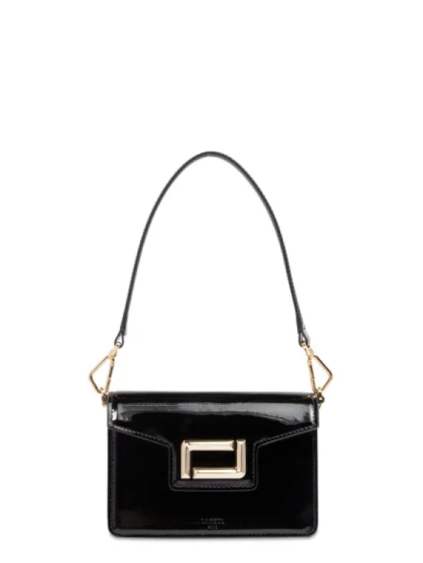 Sac A Rabat Mini Verni Angele | Lancel Discount