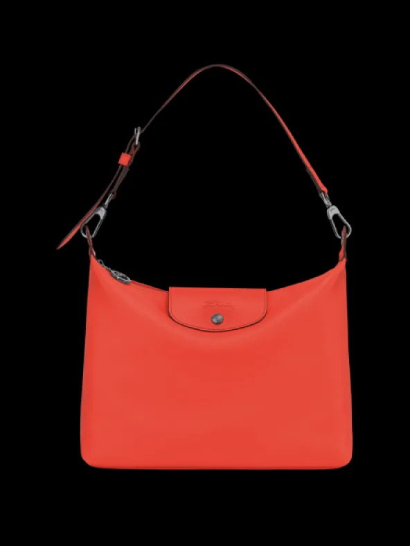 Sac Besace M Pliage Xtra Cuir | Longchamp Online